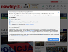 Tablet Screenshot of nowiny24.pl